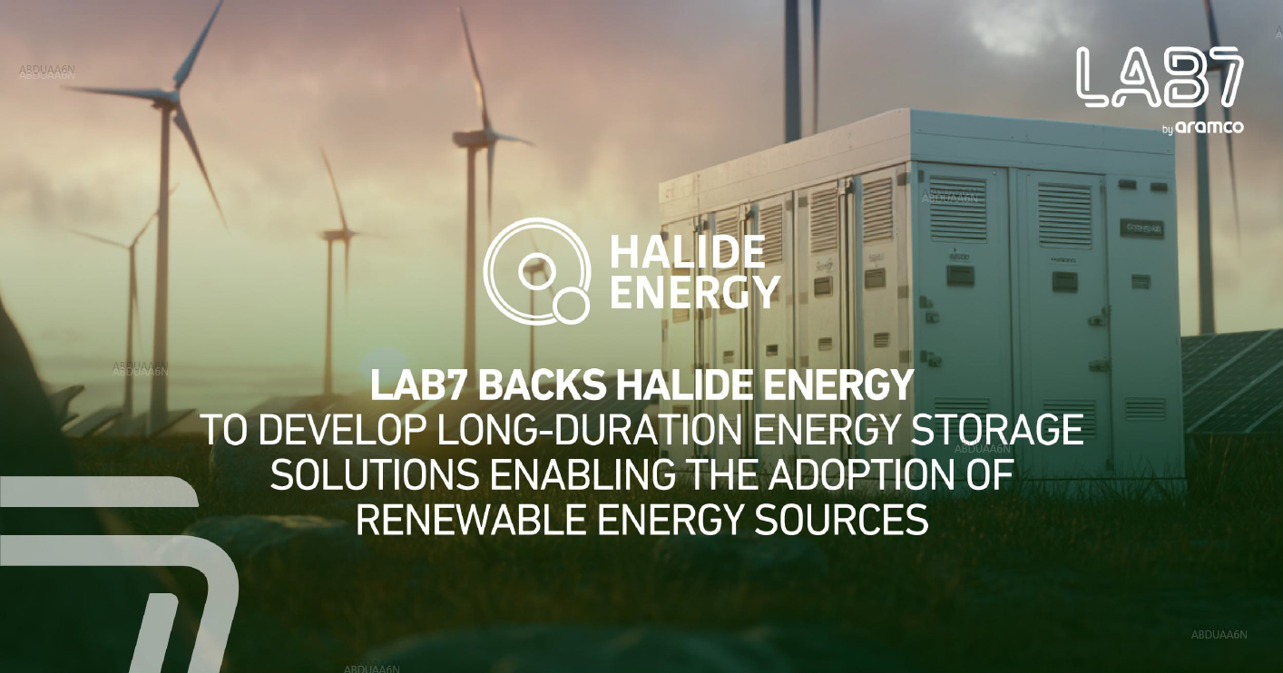 BSV Ventures & LAB7 Back Halide Energy to Develop a Long-Duration Energy Storage Solution